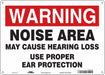 Safety Sign 10 in x 14 in Aluminum