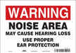 Safety Sign 7 inx10 in Vinyl