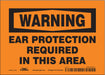 Safety Sign 5 in x 7 in Vinyl
