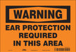 Safety Sign 7 inx10 in Vinyl
