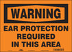 Safety Sign 10 inx14 in Vinyl
