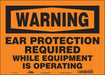 Safety Sign 10 in x 14 in Vinyl