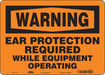 Safety Sign 10 in x 14 in Polyethylene