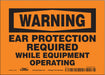Safety Sign 5 in x 7 in Vinyl