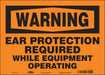 Safety Sign 10 in x 14 in Vinyl
