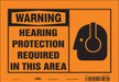 Safety Sign 7 inx10 in Vinyl