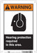 Safety Sign 10 in x 7 in Aluminum