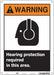 Safety Sign 14 in x 10 in Polyethylene