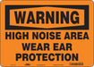 Safety Sign 10 in x 14 in Aluminum