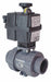 Electronic Ball Valve 1 Pipe CPVC Ball