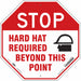 Safety Sign 24 in x 24 in Aluminum