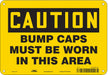 Safety Sign 7 in x 10 in Aluminum