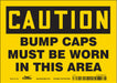 Safety Sign 5 inx7 in Vinyl