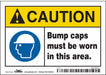 Safety Sign 3 1/2 inx5 in Vinyl