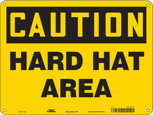 Safety Sign 18 inx24 in Polyethylene