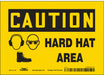 Safety Sign 5 in x 7 in Vinyl