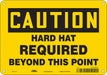 Safety Sign 7 in x 10 in Aluminum