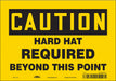Safety Sign 7 inx10 in Vinyl