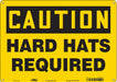 Safety Sign 10 inx14 in Polyethylene
