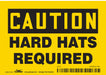Safety Sign 3 1/2 inx5 in Vinyl