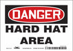 J6929 Safety Sign 5 inx7 in Vinyl
