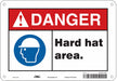 Safety Sign 7 in x 10 in Polyethylene