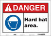 Safety Sign 10 inx14 in Vinyl