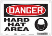Safety Sign 7 inx10 in Polyethylene