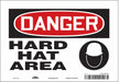 Safety Sign 7 inx10 in Vinyl