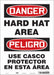 Safety Sign 14 inx10 in Vinyl