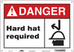 Safety Sign 10 inx14 in Aluminum