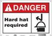 Safety Sign 10 in x 14 in Polyethylene