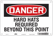 Safety Sign 7 in x 10 in Aluminum