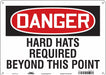 Safety Sign 10 inx14 in Aluminum