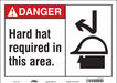 Safety Sign 10 in x 14 in Vinyl