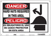 Safety Sign 10 inx14 in Polyethylene