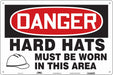 Safety Sign 24 in x 36 in Polyethylene