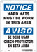 Safety Sign 10 inx7 in Aluminum