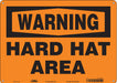 Safety Sign 10 in x 14 in Polyethylene