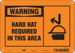 Safety Sign 7 in x 10 in Aluminum