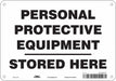 Safety Sign 7 in x 10 in Aluminum