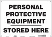 Safety Sign 10 inx14 in Aluminum
