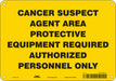 Safety Sign 7 in x 10 in Aluminum