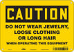 Safety Sign 7 in x 10 in Aluminum