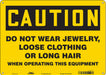 Safety Sign 10 inx14 in Polyethylene