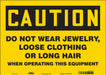 Safety Sign 10 inx14 in Vinyl
