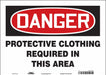 K0543 Safety Sign 10 in x 14 in Vinyl