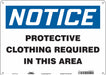 K0689 Safety Sign 10 in x 14 in Aluminum