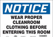 Safety Sign 10 in x 14 in Vinyl