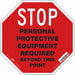 Safety Sign 24 inx24 in Vinyl